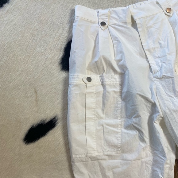 Gentle Herd Pocket Taper Cotton-Blend Ankle Pants - Picture 4 of 9